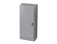 SCE-72XM3418G | NEMA 3R, 12 | 1DR XM Enclosure, 72H x 34W x 18D | Saginaw