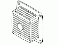 20-707 | 5-3/16 in. sq. cast metal guard. Will fit over 2 x 2 in. or 3 x 3 in. units. | Robertshaw