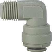 20070P | 1/4 X 3/8 PLSTC P-IN X MIP ELBOW | Midland Metal Mfg.