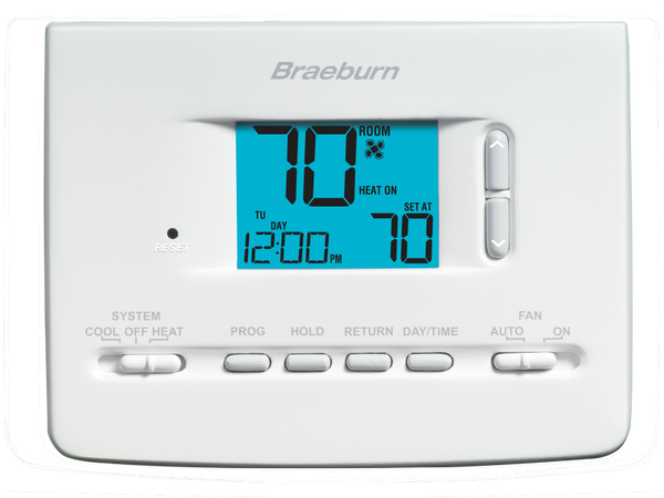 Honeywell Thermostat Braeburn Thermostat Emer Setting 1020NC