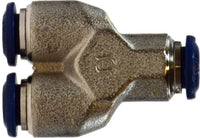 20553N | 1/4 PUSH-IN Y N-PLTD ADAPTER | Midland Metal Mfg.