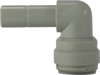 20747P | 3/8 PLSTC STEM X P-IN ELBOW | Midland Metal Mfg.