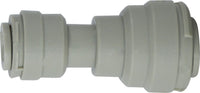 20750P | 1/4 X 3/16 PLSTC P-IN RED UNION, Plastic Fittings, Plastic Push In, Reducing Union | Midland Metal Mfg.