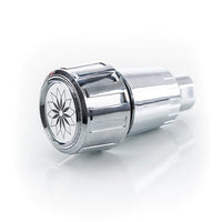1167 | Showerhead Sure Flow Adjustable Chrome 2.5 Gallons per Minute Easily Adjusts From Fine to Peppery Spray | Pasco