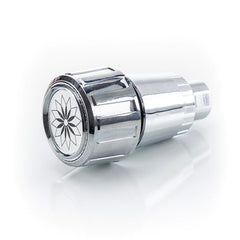 Pasco 1167 Showerhead Sure Flow Adjustable Chrome 2.5 Gallons per Minute Easily Adjusts From Fine to Peppery Spray | Blackhawk Supply