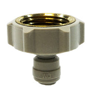 20950P | 1/4 TUBE X 3/4 FGH PLSTC ADPT | Midland Metal Mfg.
