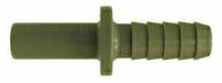 20969P | 1/2 STEM X 1/2 HB PLSTC ADPT | Midland Metal Mfg.