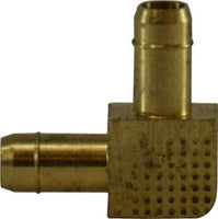 21097 | 3/8 SB ELBOW UNION, Brass Fittings, Single and Double Barb, Union Elbow | Midland Metal Mfg.
