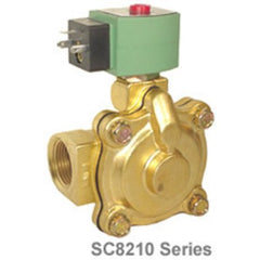 ASCO SC8210G004 Solenoid Valve 8210 2-Way Brass 1 Inch NPT Normally Closed 120 Alternating Current NBR | Blackhawk Supply