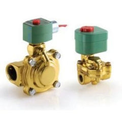 ASCO 8222G002 Solenoid Valve 8222 2-Way Brass 1/2 Inch NPT Normally Closed 120 Alternating Current Teflon | Blackhawk Supply