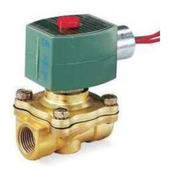ASCO EF8210G054 Solenoid Valve 8210 2-Way Brass 1 Inch NPT Normally Closed 120 Alternating Current NBR | Blackhawk Supply