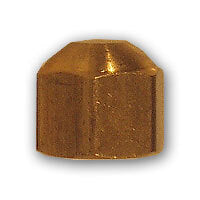 2139X4 | 1/4 HEAVY FLARE CAP MAF/USA Mid-America Fittings Made in USA | Midland Metal Mfg.