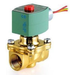 ASCO 8210G00977 Solenoid Valve 8210 2-Way Brass 3/4 Inch NPT Normally Closed 24 Direct Current NBR | Blackhawk Supply
