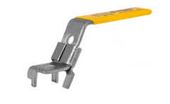 Jomar 220-986 Stainless Steel Locking Handle for Italian Valves | Stainless Steel Locking Handle for T-100FMN, T-100SSE, JP-100 | For Sizes: 1", 1-1/4" | Blackhawk Supply