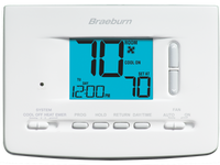 2220 | Economy Universal Programmable Thermostat 2H / 2C Pack of 6 | Braeburn