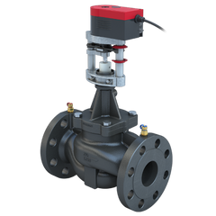 Bray SSM-250-A250-H-143/PAM24-112 2.5" Flanged ANSI 250 | 143.29 GPM Pressure Independent Control Valve | H Cartridge | Normally Open | Linear Actuator | 24 VAC Floating;Modulating;On/Off | Fail Last | Blackhawk Supply