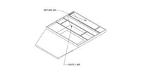 22W67 | Lennox C1ACURB30D, Curb Adapter, 70-3/4 x 134-13/16