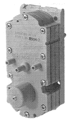 Robertshaw 2354-503 Pneumodular Diverting Relay, 4-8 psi range, DPDT, includes 2 plastic mounting straps and adhesive backed mounting base | Blackhawk Supply