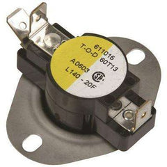 WHITE RODGERS 3L03-140 Limit Control Snap Disc 120 to 140 Degrees Fahrenheit 120/240VAC/10/5A for Regulation of Fan Blower Or High Limit Safety Control | Blackhawk Supply