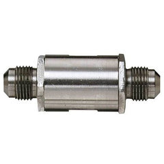 Watts SD2MF-38 Backflow Preventer SD-2 3/8 Inch Stainless Steel Dual Check Male Flare 200 Pounds per Square Inch for Carbonated Beverage Machines | Blackhawk Supply