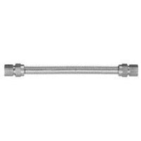 10-2222-48 | Gas Connector SuprSafe 10 3/8 x 48 Inch Female Stainless Steel for Log sets and Space Heaters | Dormont