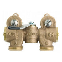 W-400 | Shut-Off Valve LaundryMate Automatic Washing Machine 1/2 Inch Sweat 1 Lever | Symmons