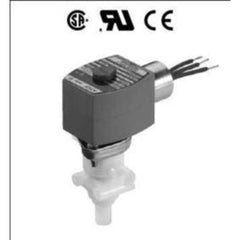 ASCO 8360G077 Solenoid Valve 8360 3-Way Plastic 1/4 Inch OD Compression Normally Closed 120 Alternating Current NBR | Blackhawk Supply