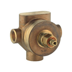 Grohe 29712000 Rough-In Valve 3-Port Concealed Diverter 1/2 Inch Female for Tub and Shower Faucets | Blackhawk Supply