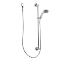 52710 | Handshower Set Commercial Chrome 1 Function ADA 2.5 Gallons per Minute 30 Inch Slide Bar with Handshower Holder 72 Inch Metal Hose | Moen