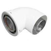 224063 | Elbow 90 Degree Non-Condensing for Vent pipe Plastic with Aluminum Liner | Rinnai