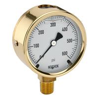 25-300-5000-psi-MIP | Pressure Gauge | NOSHOK