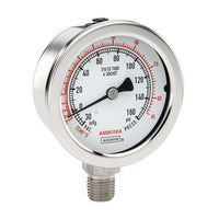 25-400-30/160-AMMONIA | Pressure Gauge | NOSHOK