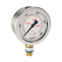 25-901-SST-6000-psi/kPa | Pressure Gauge | NOSHOK