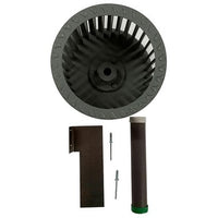 98857KITS | Wheel Kit Blower 6-1/2 x 3-3/4 Inch for 701CRD and 702CRD Commercial Burners Bore Diameter 1/2IN Includes Blower Wheel Coupling and Augmenter | Carlin