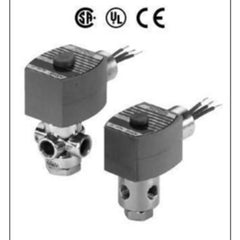 ASCO 8320G029 Solenoid Valve 8320 3-Way Brass 1/8 Inch NPT Normally Open 120 Alternating Current NBR | Blackhawk Supply