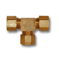 264X2 | 1/8 COMP BS TEE SAE | Midland Metal Mfg.