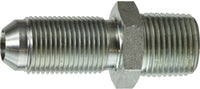 270644 | MALE BULKHD CONN 7/16-20 X 1/4, Hydraulic, Bulkhead Fittings Steel 37 Degree JIC Flare, JIC to Male Pipe Bulkhead | Midland Metal Mfg.