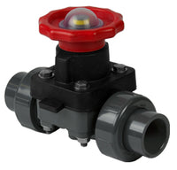 2735-012 | 1-1/4 PVC DIAPHRAGM VALVE FKM BSP THREAD | (PG:274) Spears