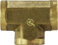 28035N | 1/2 FIP FG TEE - NICKEL PLATED | Midland Metal Mfg.