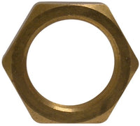 28317J | 1-14 UNS BRASS JAM NUT | Midland Metal Mfg.