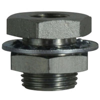 28308 | 3/8 STEEL BULKHEAD | Midland Metal Mfg.