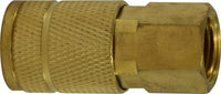 28507 | 1/4 FIP PARKER TRU BRASS COUPLER | Midland Metal Mfg.