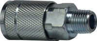 28514S | 3/8 BODY 1/4 MIP AUTO ST COUPLER | Midland Metal Mfg.