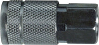 28525S | 3/8 BODY 1/4 FIP AUTO ST COUPLER | Midland Metal Mfg.
