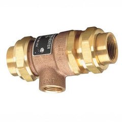 Watts 9DM2-34 Backflow Preventer 9D Vacuum Breaker 3/4 Inch Brass Dual Check with Intermediate Atmospheric Vent NPT 175 Pounds per Square Inch | Blackhawk Supply