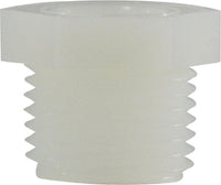 28660W | 3/8 X 1/8 WHITE NYLON HEX BUSHNG | Midland Metal Mfg.