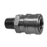 28667 | 1/8 HIGH FLOW MALE COUPLER | Midland Metal Mfg.