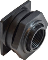 28699P | 3 POLY BULKHEAD | Midland Metal Mfg.