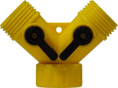 Midland Metal Mfg. 30160 3/4 GH NON-CORR 2-WAY S/OY VLV, Brass Fittings, Garden Hose, Plastic, Non Corrosive, 2 Way Hose Shut Off Y | Blackhawk Supply