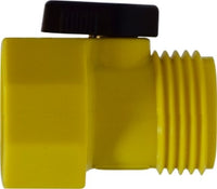 30163 | 3/4 FGH X MGH PLASTIC BALL VALVE-YELLOW | Midland Metal Mfg.